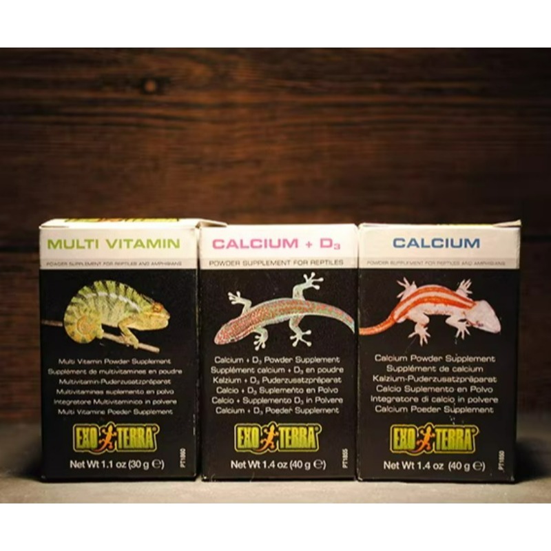 HAGEN Reptile Calcium Powder W – обзор и цена Vitamin D3 Reptile