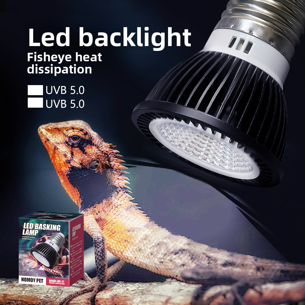 NOMOY Reptile UVB LED Basking  – обзор и цена Vitamin D3 Reptile