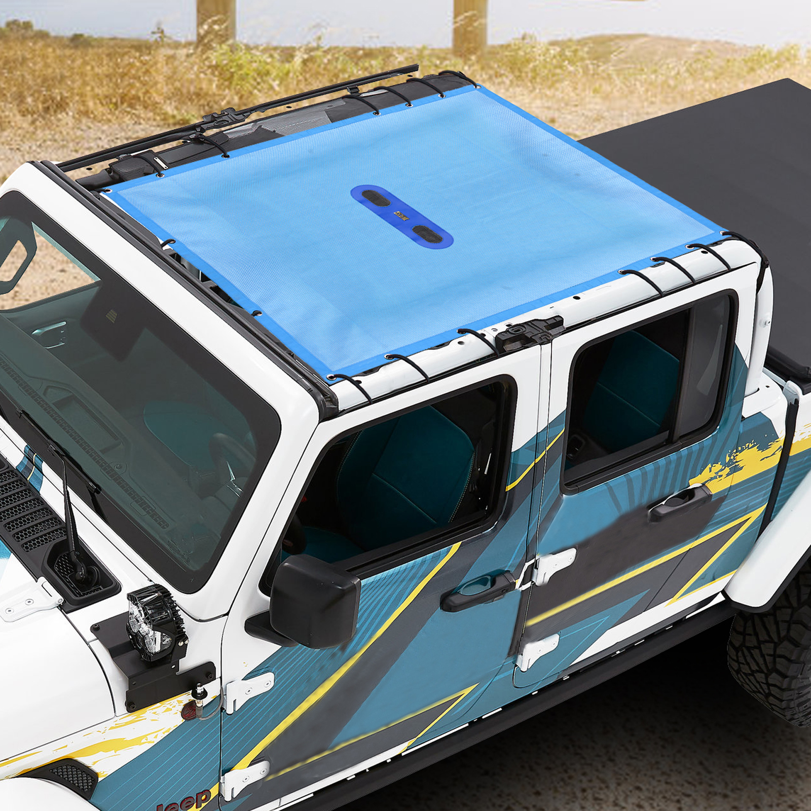 For Jeep Gladiator JT 4 Door A – обзор и цена Screen Top Mesh