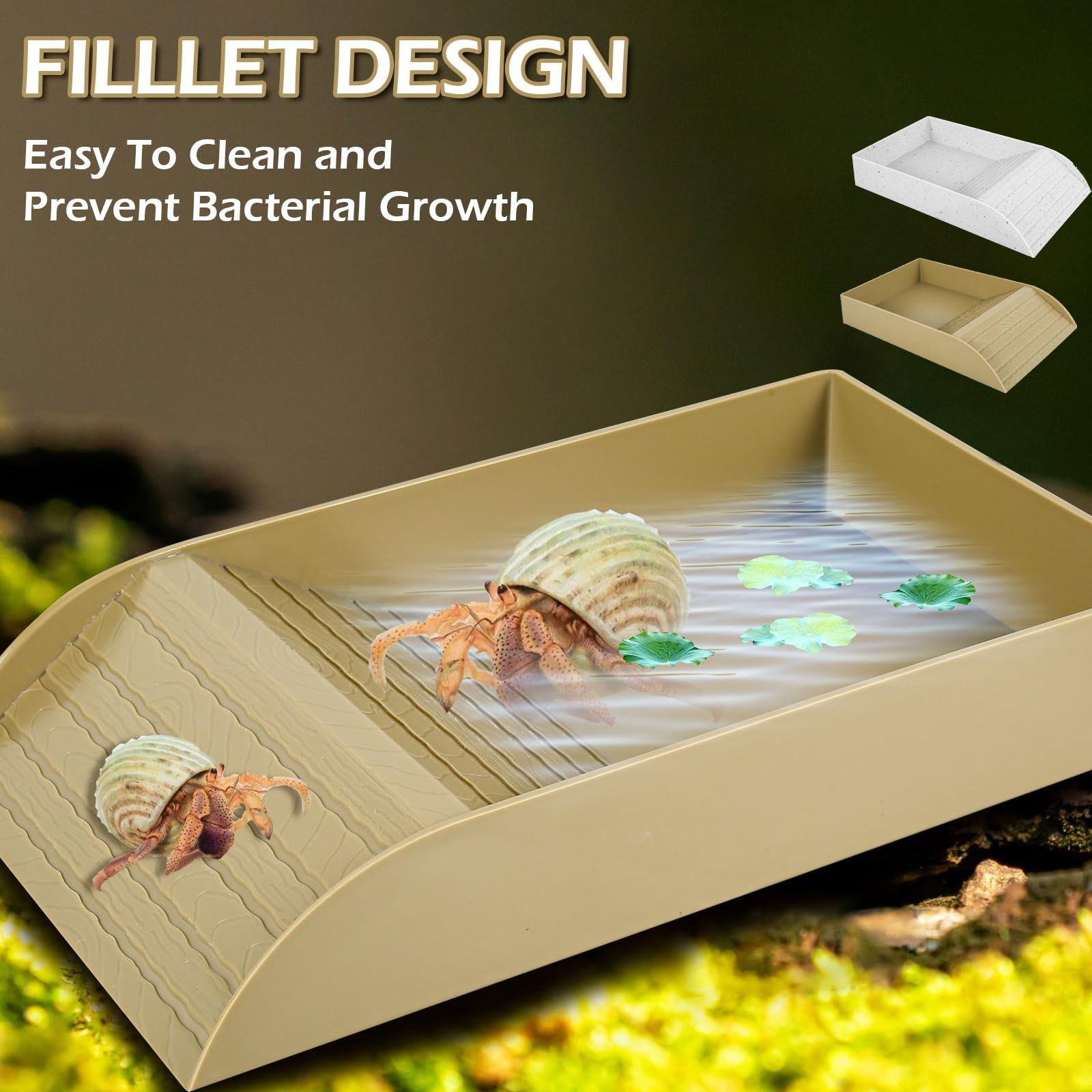 Anti Slip Tortoise Bath Dish T – обзор и цена Water Dish Reptile