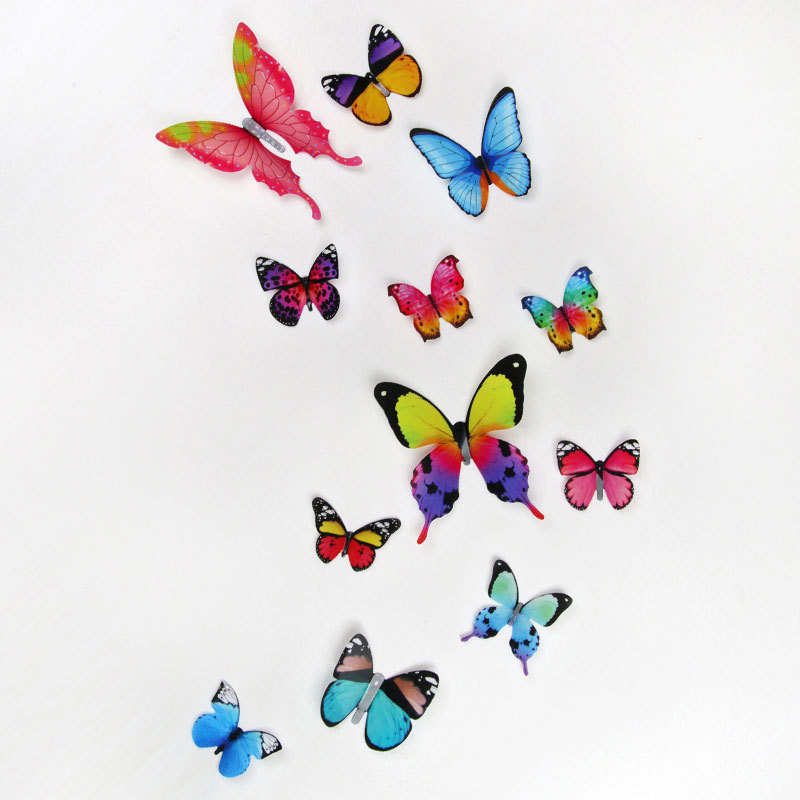 12Pcs 3D Butterfly Wall Sticke – обзор и цена Pvc Panel Background