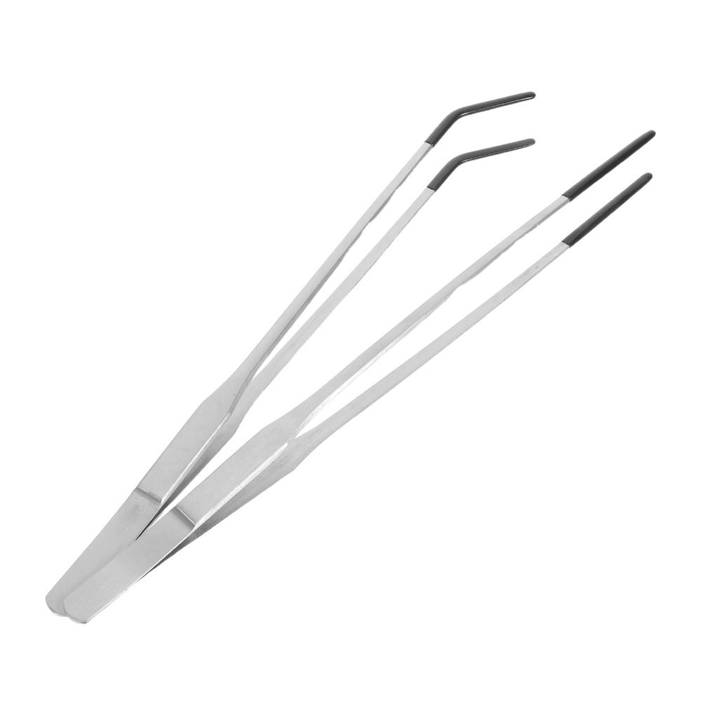 2Pcs Stainless Steel Aquarium  – обзор и цена Feeding Tong Stainless