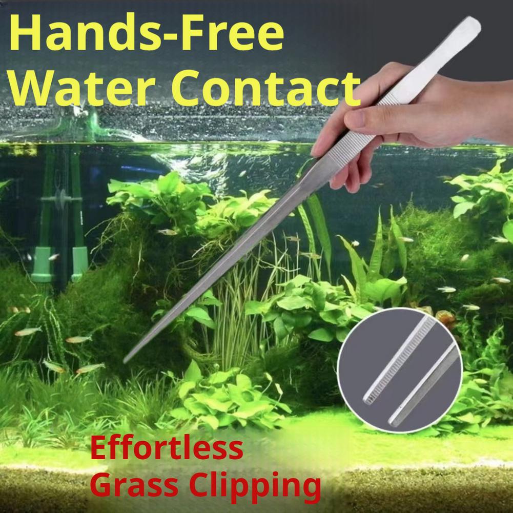 Stainless Steel Aquarium Tweez – обзор и цена Feeding Tong Stainless