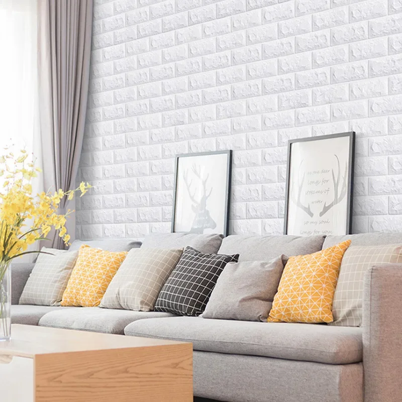 70cmx1/3/5/10M 3D Foam Brick W – обзор и цена Pvc Panel Background