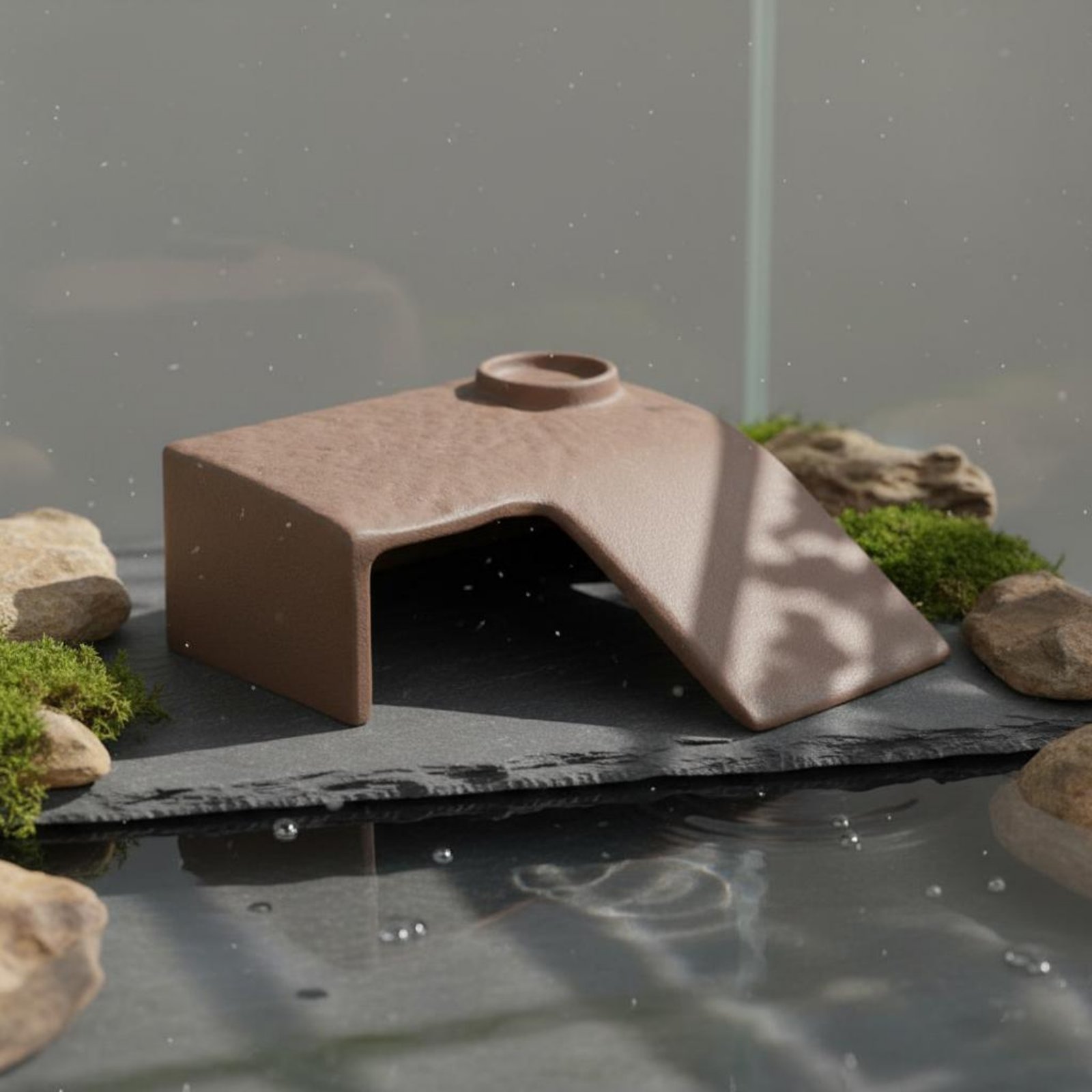 Basking Cave Platform Two-Way  – обзор и цена Hide Cave Ceramic