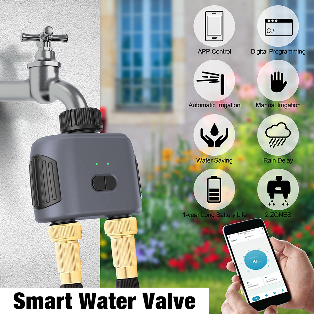 2 Outlets Tuya Smart Garden Wa – обзор и цена Timer Dual Outlet