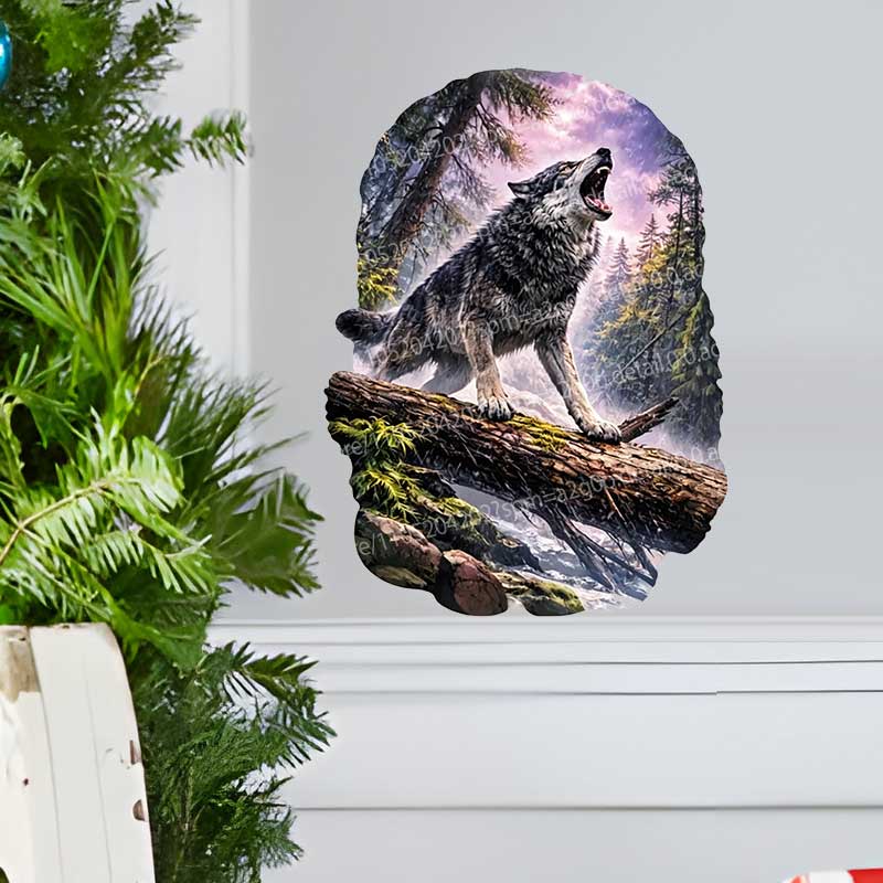 Wild Timberwolves Pattern Wall – обзор и цена Pvc Panel Background