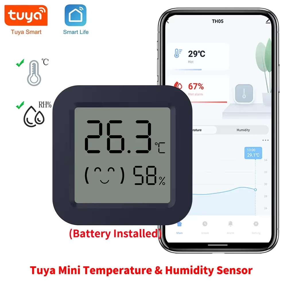 BT Temperature Humidity Sensor – обзор и цена Digital Hygrometer Probe