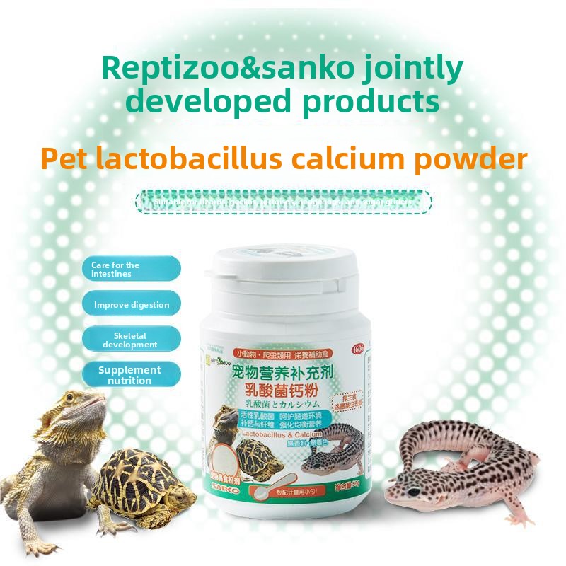 Reptizoo&Sanko BAC Probiotic & – обзор и цена Calcium Powder Reptile