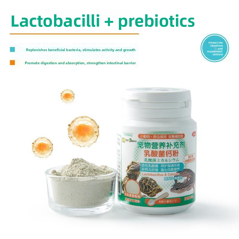 Reptizoo&Sanko BAC Probiotic & – обзор и цена Calcium Powder Reptile