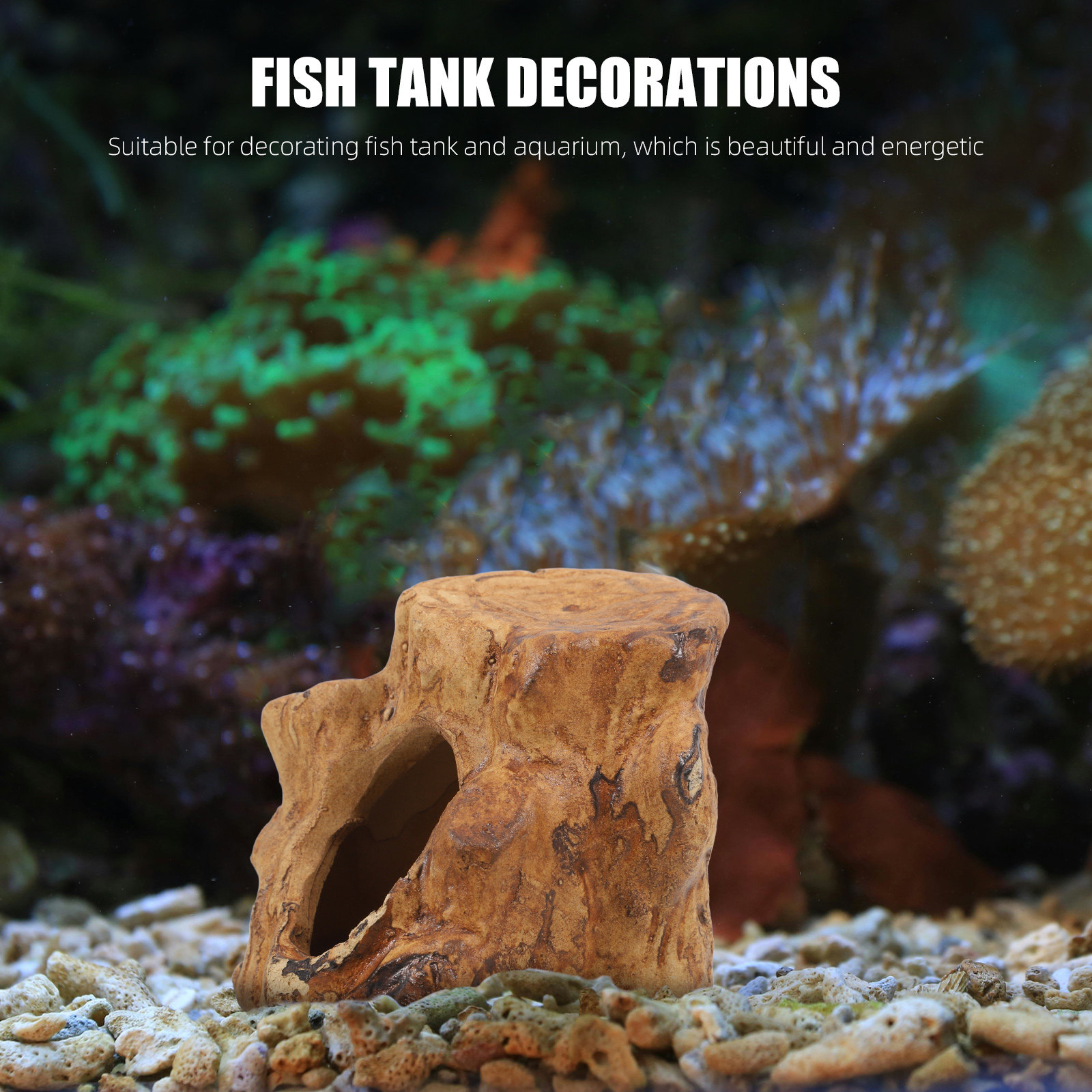 Premium Ceramic Aquarium Hideo – обзор и цена Hide Cave Ceramic