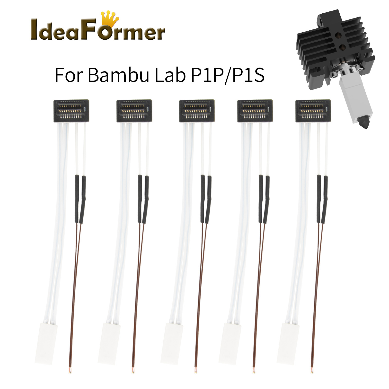 Thermistor For Bambu Lab P1P H – обзор и цена Ceramic Heat Emitter