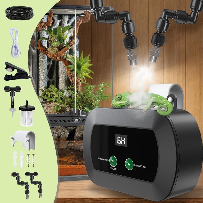 Terrarium Humidifier Automatic – обзор и цена Misting Nozzle Reptile