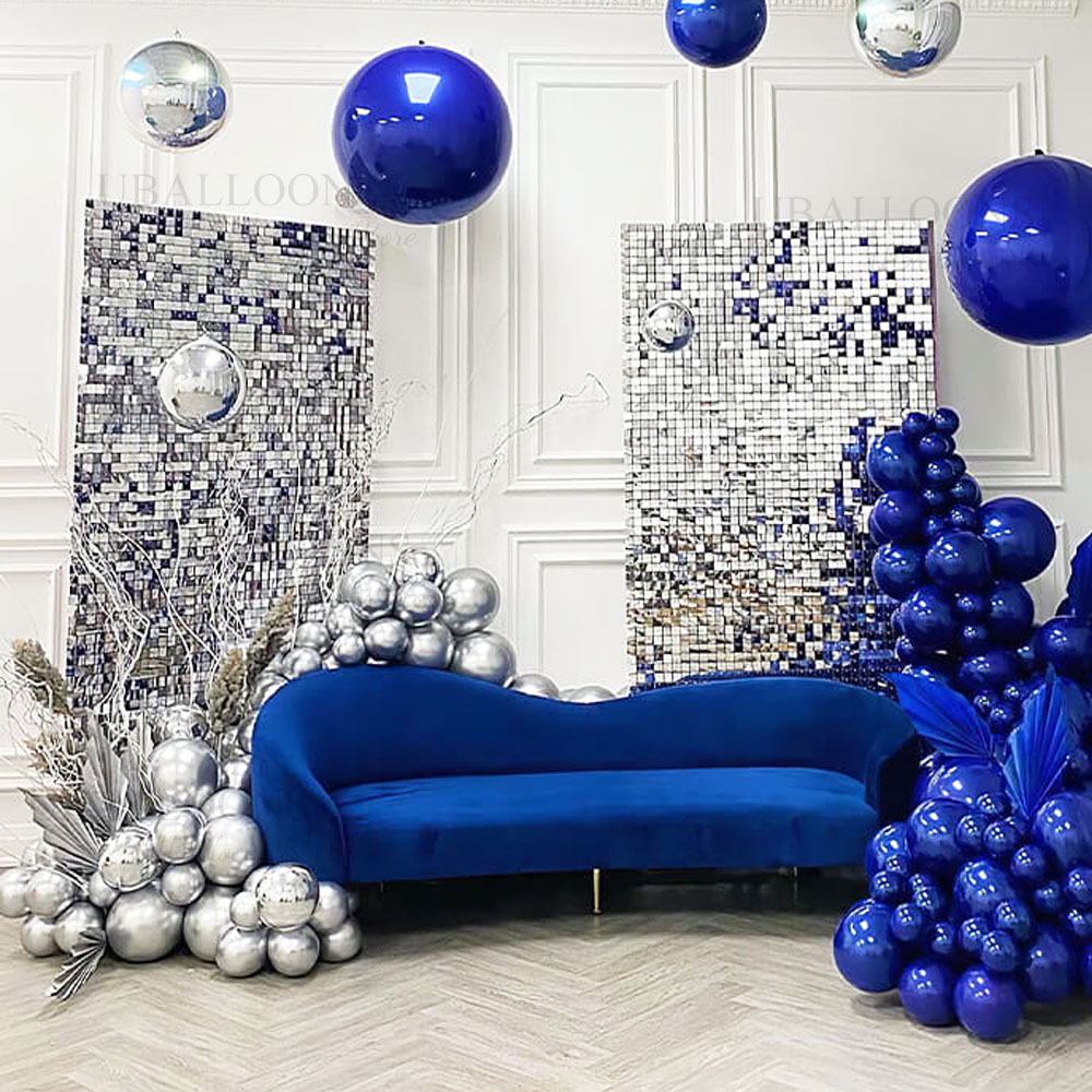 Silver Sequin Wall Backdrop Pa – обзор и цена Pvc Panel Background
