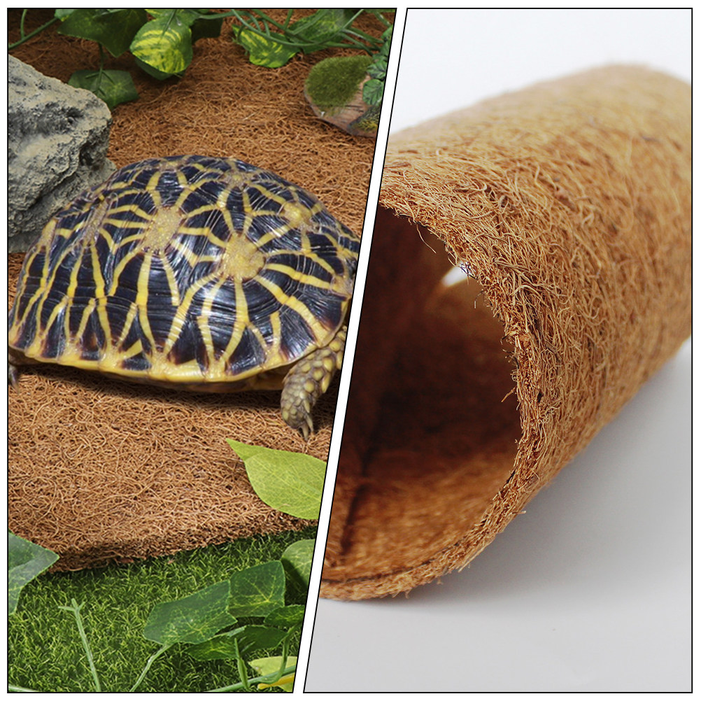 Reptile Terrarium Carpet Natur – обзор и цена Substrate Coconut Fiber